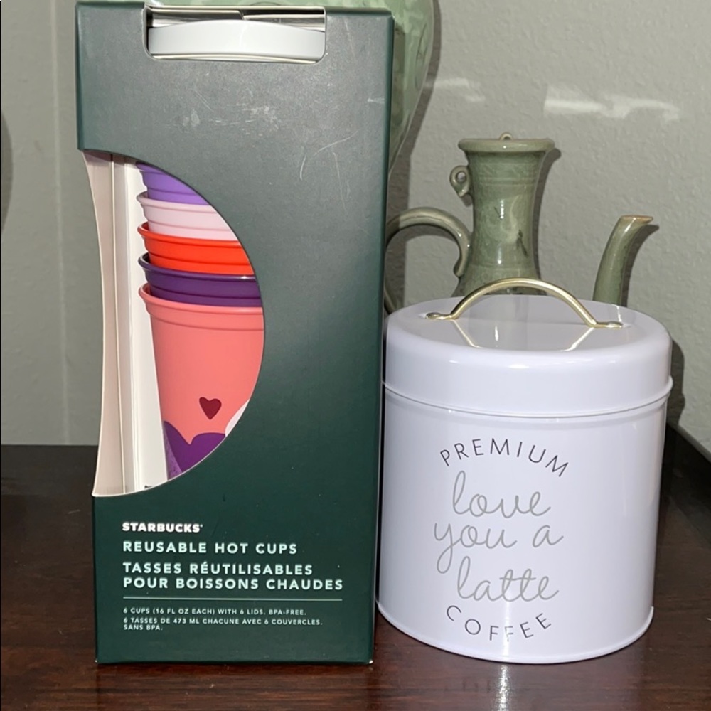 Starbucks valentines hot reusables